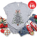 Let Us Adore Him Tee - Heather Grey - 15 product image 1