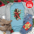 Christmas Cross Tee - Heather Lagoon - 15 product image 1