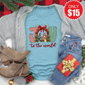 Joy To The World Tee - Heather Lagoon - 15 product image 1