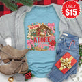 Oh Come Let Us Adore Him Tee - Heather Lagoon - 15 product image 1