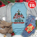 Love Came Down Tee - Heather Lagoon - 15 product image 1