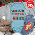 Christmas Obsessed Tee - Heather Lagoon - 15 product image 1