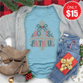 God Is Faithful Tee - Heather Lagoon - 15 product image 1