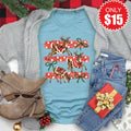 Reindeers Tee - Heather Lagoon - 15 product image 1