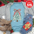 Let Us Adore Him Tee - Heather Lagoon - 15 product image 1