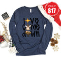 Love Came Down Long Sleeve - Heather Navy - 17 product image 1