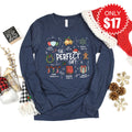 The Perfect Gift Long Sleeve - Heather Navy - 17 product image 1