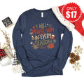 Praise Him Long Sleeve - Heather Navy - 17 product image 1