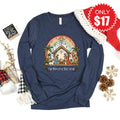 The Greatest Gift Long Sleeve - Heather Navy - 17 product image 1