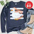 Flabbers Have Been Gasted Long Sleeve - Heather Navy - 17 product image 1