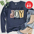 Count It All Joy Long Sleeve - Heather Navy - 17 product image 1
