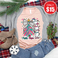 Faith Hope Love Snowman Tee - Heather Peach - 15 product image 1