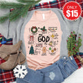 My God Is Tee - Heather Peach - 15 product image 1