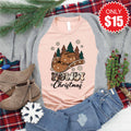 Howdy Christmas Tee - Heather Peach - 15 product image 1