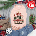 Joy To The World Tee - Heather Peach - 15 product image 1