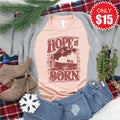 Hope Is Born Tee - Heather Peach - 15 product image 1