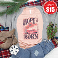 Hope Is Born Tee - Heather Peach - 15 product image 1