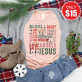 Love Like Jesus Tee - Heather Peach - 15 product image 1