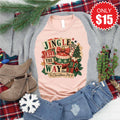 Jingle All The Way Tee - Heather Peach - 15 product image 1