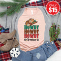 Howdy Christmas Tee - Heather Peach - 15 product image 1