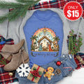 The Greatest Gift Tee - Heather Royal Blue - 15 product image 1