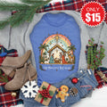 The Greatest Gift Tee - Heather Royal Blue - 15 product image 1