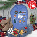 My God Is Tee - Heather Royal Blue - 15 product image 1