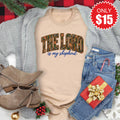 The Lord Is My Shepherd Tee - Heather Sand Dune - 15 product image 1