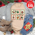 Geese Stamps Tee - Heather Sand Dune - 15 product image 1