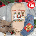 Duck The Halls Tee - Heather Sand Dune - 15 product image 1