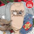 Howdy Christmas Tee - Heather Sand Dune - 15 product image 1