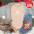 Greatest Gift Tee - Heather Sand Dune - 15 product image 1
