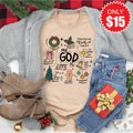 My God Is Tee - Heather Sand Dune - 15 product image 1