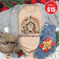 Greatest Gift Tee - Heather Sand Dune - 15 product image 1