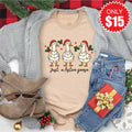Festive Goose Tee - Heather Sand Dune - 15 product image 1