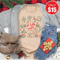 Oh Holy Night Tee - Heather Sand Dune - 15 product image 1