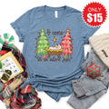 O Come Let Us Adore Him Tee - Heather Slate - 15 product image 1