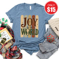 Joy To The World Tee - Heather Slate - 15 product image 1