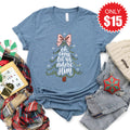 Let Us Adore Him Tee - Heather Slate - 15 product image 1