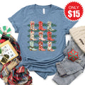 Christmas Boots Tee - Heather Slate - 15 product image 1