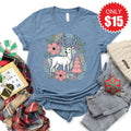 Reindeer Tee - Heather Slate - 15 product image 1