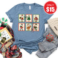 Geese Stamps Tee - Heather Slate - 15 product image 1