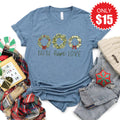Faith Hope Love Tee - Heather Slate - 15 product image 1
