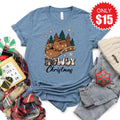 Howdy Christmas Tee - Heather Slate - 15 product image 1