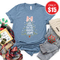 Let Us Adore Him Tee - Heather Slate - 15 product image 1