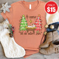 O Come Let Us Adore Him Tee - Heather Terracotta - 15 product image 1