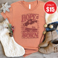 Hope Is Born Tee - Heather Terracotta - 15 product image 1