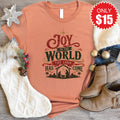 Joy To The World Tee - Heather Terracotta - 15 product image 1