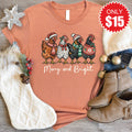 Merry and Bright Tee - Heather Terracotta - 15 product image 1