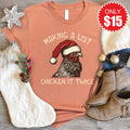 Chicken It Twice Tee - Heather Terracotta - 15 product image 1
